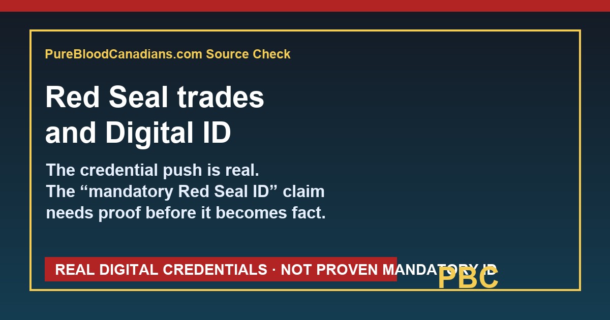 PBC source card about Red Seal trades and Digital ID