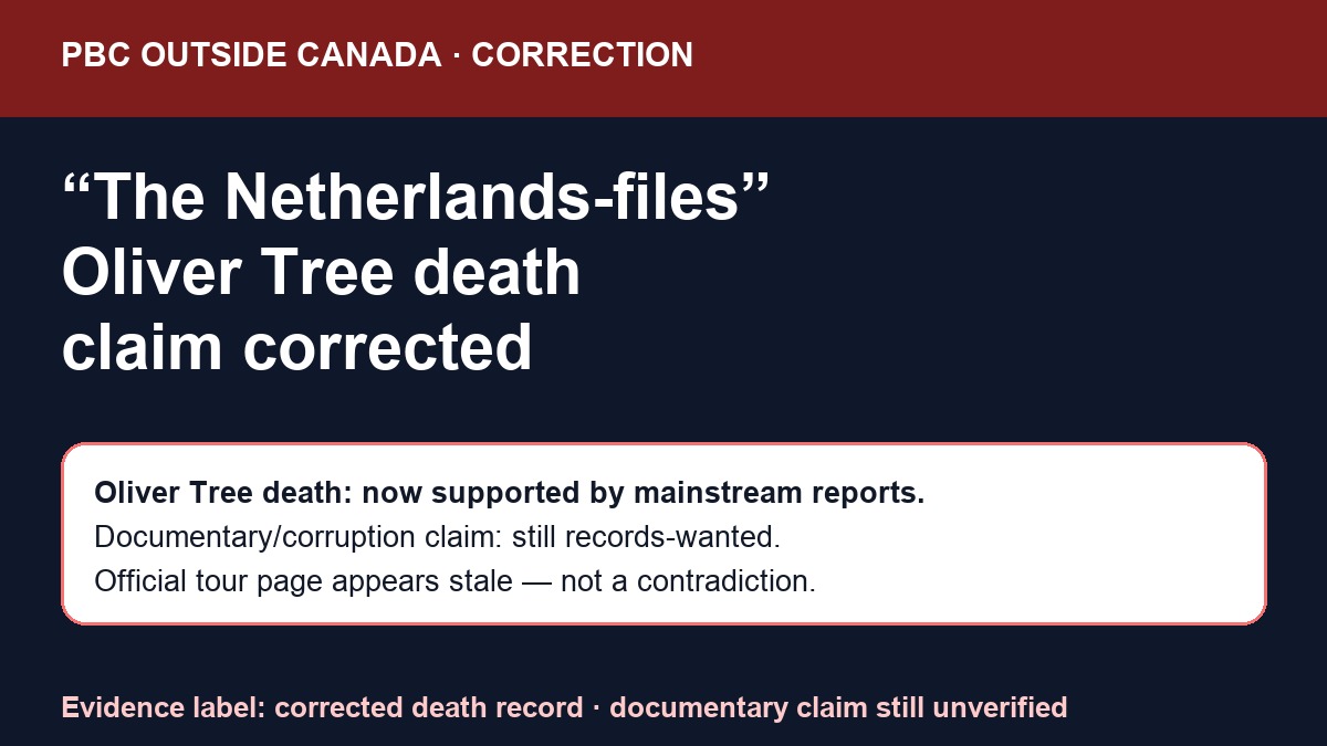 PBC source-card correction for Oliver Tree death claim