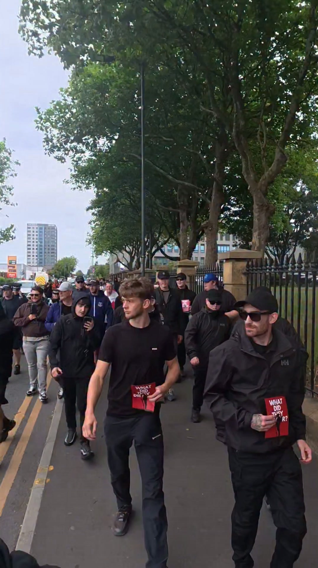 British Seaside Stories reel thumbnail from Liverpool anti-immigration march