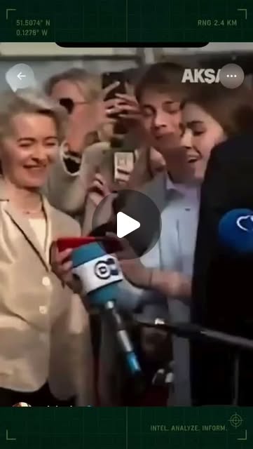 Instagram preview image from Blindspot News reel about Ursula von der Leyen and Gaza